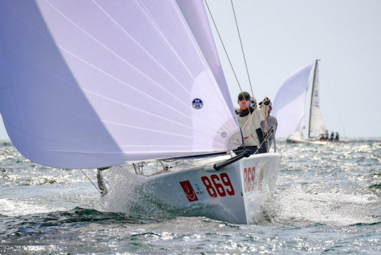 Sandra Askew - USA-869, Flying Jenny (Key Biscayne, FL)
Photo: Martina Orsini / Bacardi Invitational Regatta