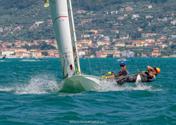 Stefanini - Borzani vincono il titolo italiano Fireball a Campione del Garda