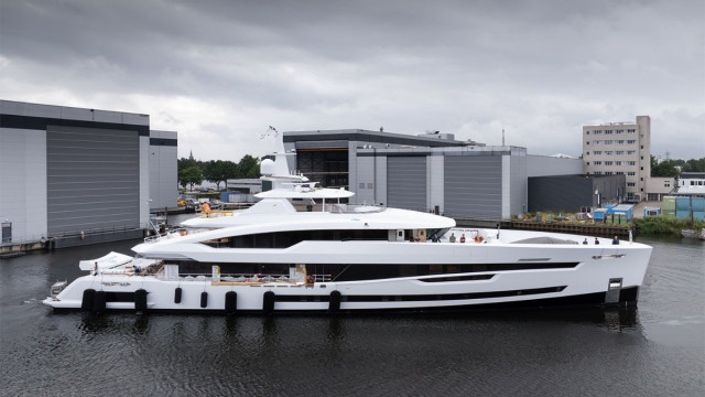 Heesen Yachts reveals YN 20457 Project Akira, now named Santosha