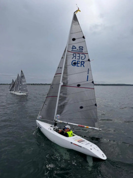 Heiko Kröger siegte bei der 2.4mR Weltmeisteschaft 2024 vor Kiel © privat