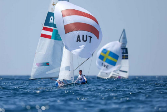 Olympic Sailing 2024: Austrian duo lead Mixed Dinghy while Italians dominate Mixed Multihull