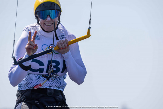 © Nikos Alevromytis: Ellie Aldridge wins the first race in Marseilles