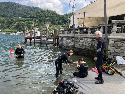 Sabato 10 agosto 2024  La Subacquea Zero Barriere a Orta San Giulio