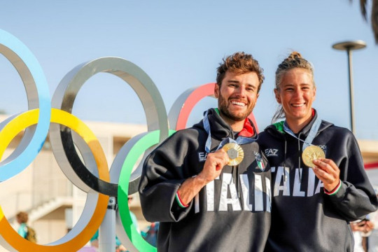 Paris 2024, Marseille: day 12 La vela italiana centra di nuovo l’Oro con Tita-Banti