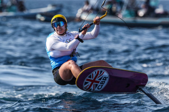 Olympic Sailing 2024: Aldridge wins first ever Formula Kite Olympic Gold for Great Britain