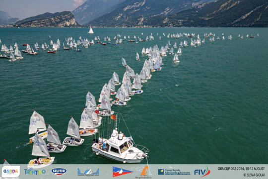 Ora Cup Ora: la regata Optimist estiva più partecipata del Lago di Garda