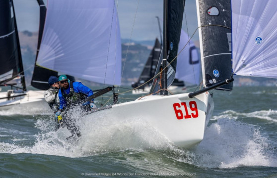 Anthony Kotoun's STEPPING RAZOR USA619 - 2024 Diversified Melges 24 Worlds 2024 San Francisco © IM24CA | Zerogradinord