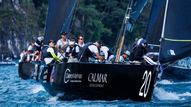 Calero Sailing Team on the penultimate day of the competition © Nico Martinez/44Cup