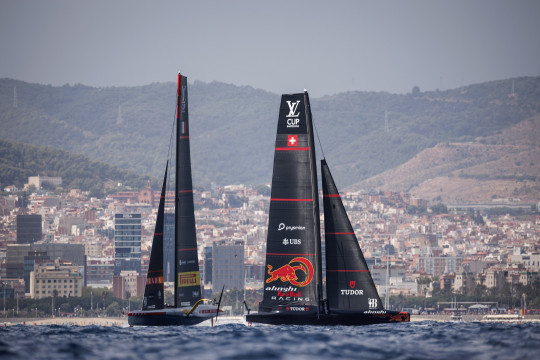 Eventful last day of Preliminary Regatta for Alinghi Red Bull Racing