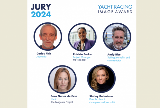 Presentation of the international jury of the Yacht Racing Image award 2024