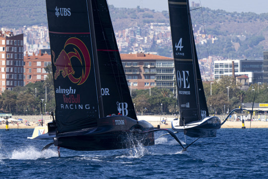 America's Cup: Racing fit for royalty on day one of the Louis Vuitton Cup