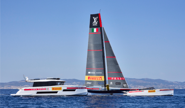 Cantiere del Pardo di nuovo al fianco del team Luna Rossa Prada Pirelli