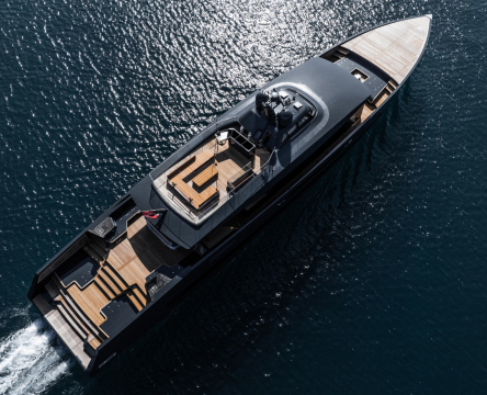 World premiere of custom yacht SAN at 2024 Monaco Yacht Show