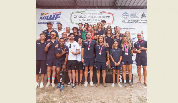 Europei di Cable wakeboard: l’Italia si laurea campione