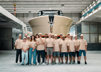 Bellini Yacht Astor 36, primo test in acqua