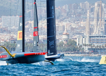 LV Cup, a victory and a defeat for Luna Rossa