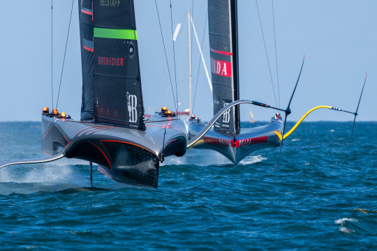 Ineos Britannia signal their intent in the Louis Vuitton Cup