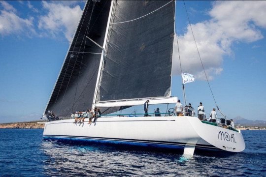 Maximus sets Ibiza JoySail Mallorca to Ibiza race record