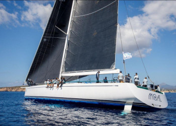 Maximus sets Ibiza JoySail Mallorca to Ibiza race record