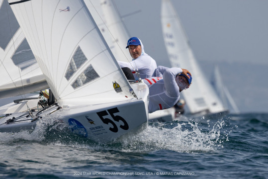 2024 Star World Championship, windy and tactical day one in San Diego