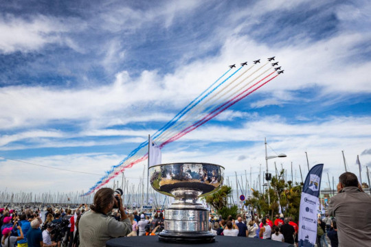 Cherbourg-en-Cotentin will continue to host the finish of the legendary Rolex Fastnet Race © Arthur Daniel/RORC