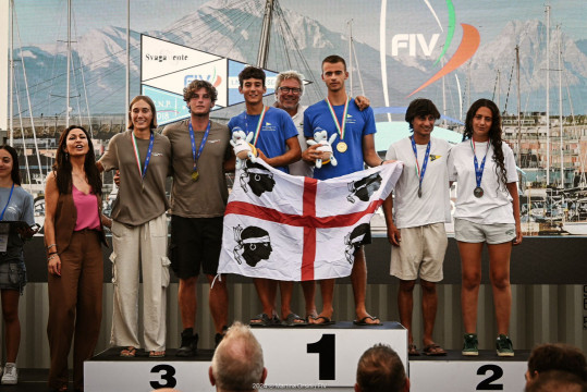 Il Windsurfing Club Cagliari brilla al Giovanile doppi FIV di Pescara