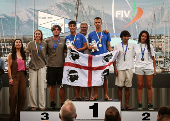 Il Windsurfing Club Cagliari brilla al Giovanile doppi FIV di Pescara