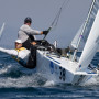 2024 Star World Championship, fickle wind hard to read for the 64 boat fleet