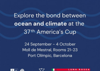 The ocean conservation exhibit meets the America's Cup