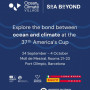 The ocean conservation exhibit meets the America's Cup