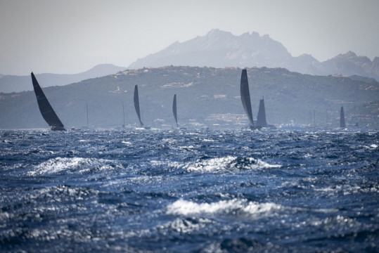 Mistral forces postponement until tomorrow, Maxi Yacht Rolex Cup 2024.

Photo credit: YCCS/Daniele Macis