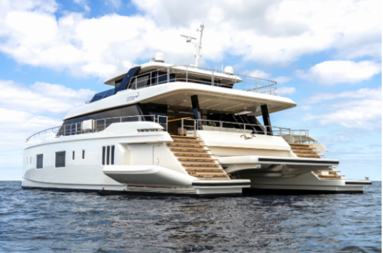 100 Sunreef Power luxury catamaran makes its Cannes Yachting Festival debut