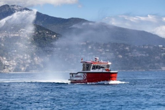 Nuova imbarcazione di high tech marine per i vigili del fuoco del Principato di Monaco