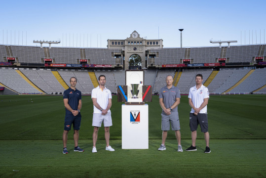 Ineos Britannia selects Alinghi Red Bull racing for the semi-finals of the Louis Vuitton Cup