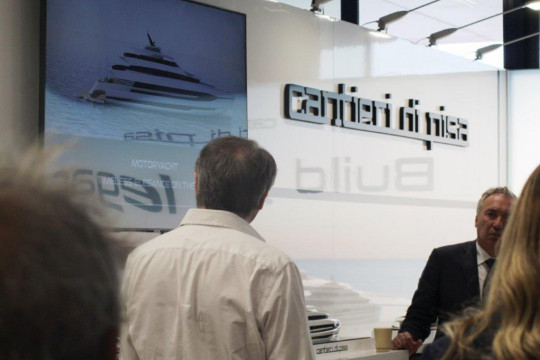 Cantieri di Pisa presents the new range at Cannes