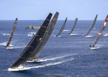 Una giornata eccellente conclude al meglio la 34^ Maxi Yacht Rolex Cup