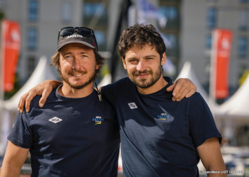 Partenza con vento leggero alla Normandy Channel Race