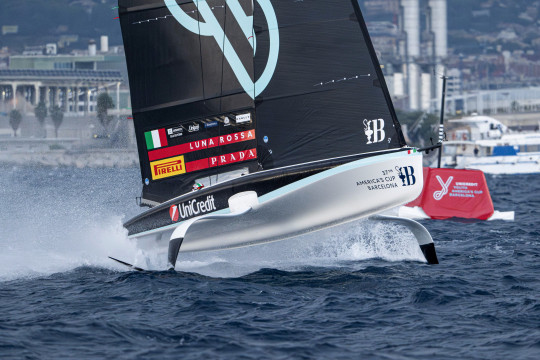 Racing at the limit on day one of the Youth America’s Cup