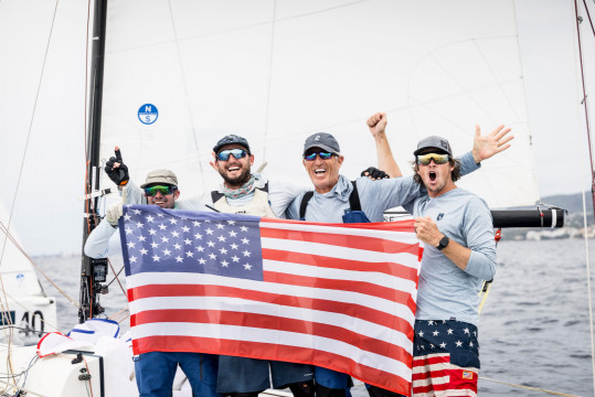 Yonder (USA), new J/70 world champion © SailingShots by María Muiña