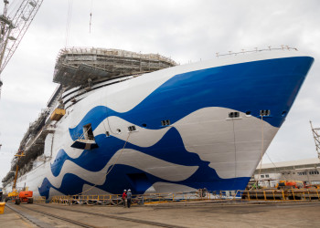 Fincantieri: varata a Monfalcone Star Princess