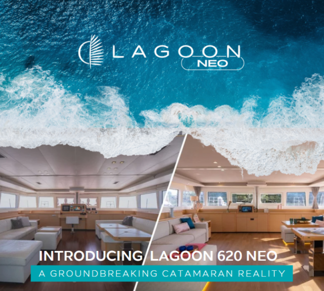 Introducing the Lagoon 620 NEO: a revolutionary leap in luxury sailing