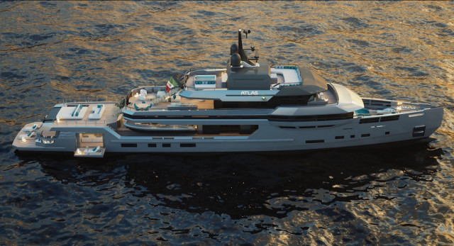 ARES YACHTS creates 54m project ATLAS for intrepid owners to explore the world in style