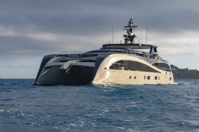 Rossinavi presents M/Y Seawolf X, the new 43 meter hybrid electric catamaran