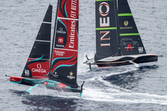 ETNZ brilliance takes the Louis Vuitton 37th America’s Cup to Match point at 6-2