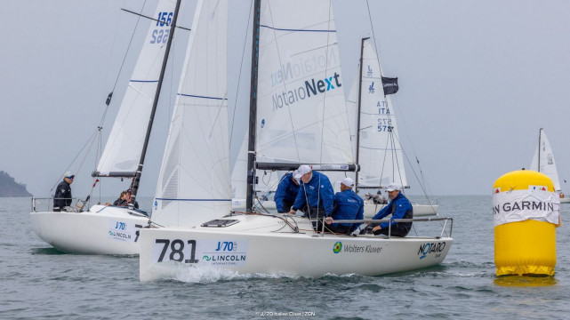 J/70 Cup 2024, a Lerici Notaro Team controlla le prime regate