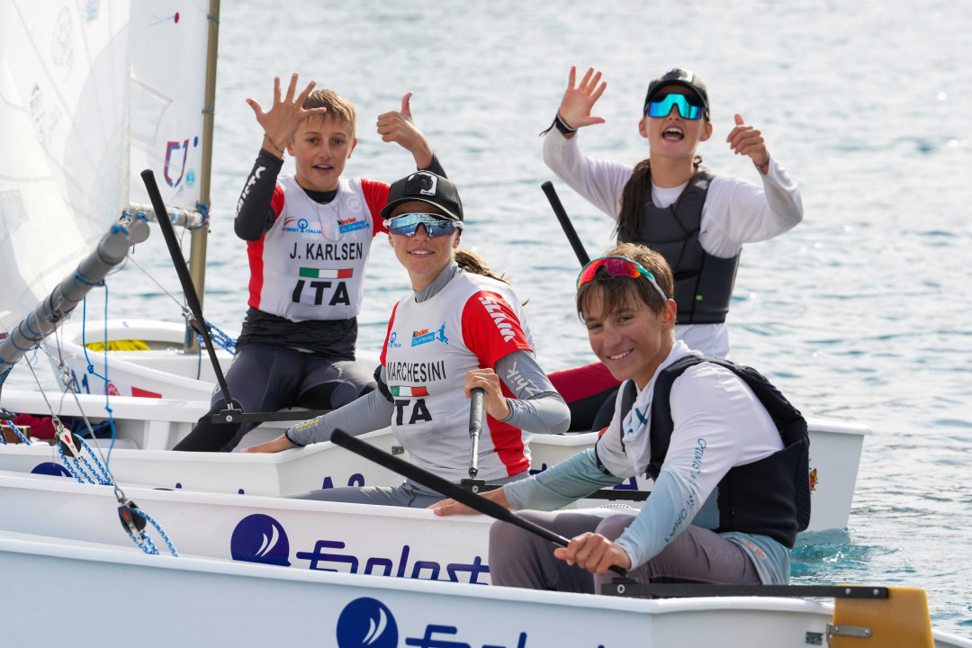 Pressmare 2024 Optimist European Team Racing Championship