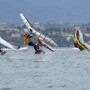 Maddalena Spanu, atleta del programma Young Azzurra dello YCCS, si classifica al secondo posto alla WingFoil Racing Cup di Cagliari. Crediti foto: YCCS/Daniele Macis