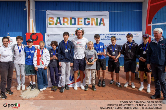 Serra e Yasnolobov vincono la Coppa dei Campioni OpenSkiff 2024