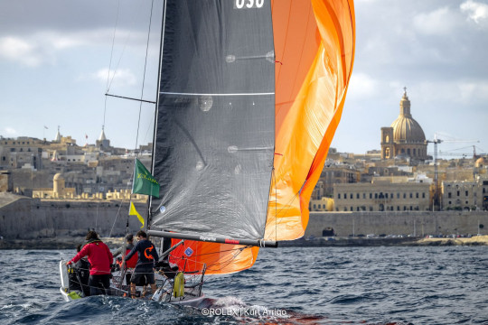Class podiums take shape at the Rolex Middle Sea Race