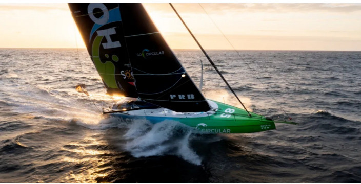 Holcim-PRB di Nicolas Lunven hanno percorso 546,60 miglia nautiche in 24 ore al Vendée GlobeV